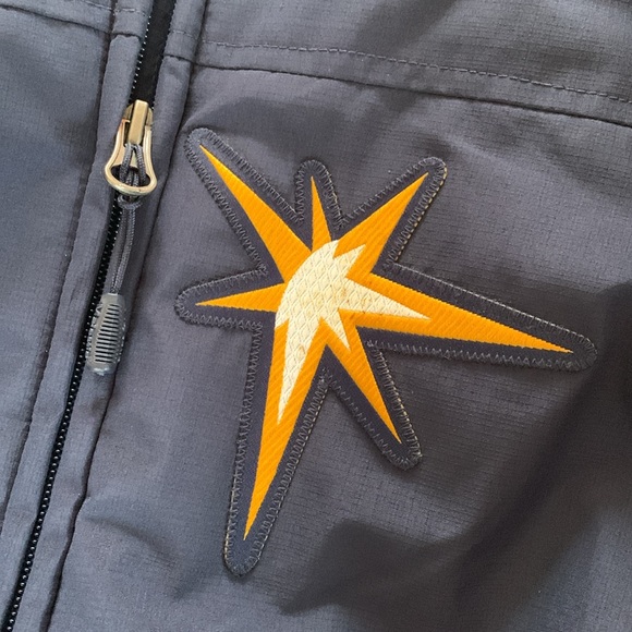 TAMPA BAY RAYS Majestic Womens Small Coat - Picture 4 of 7